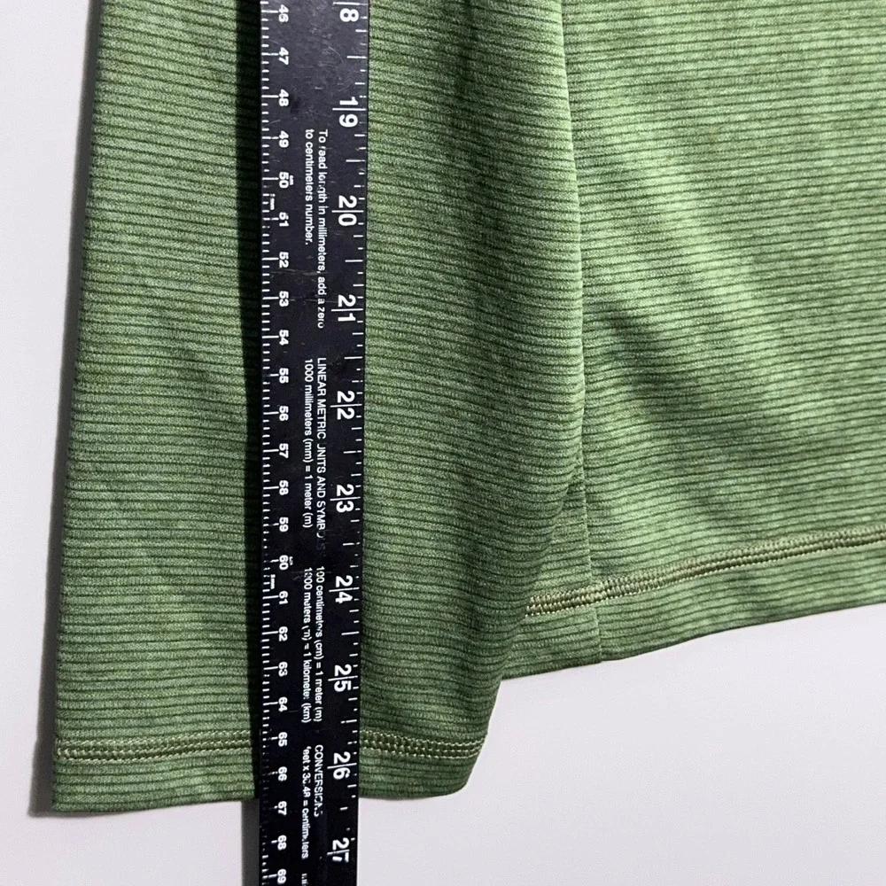 Vineyard Vines Sankaty‎ Quarter Zip Mens Size Large OTG Performance Green